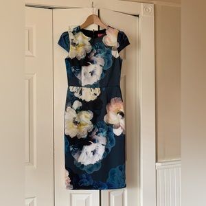 Betsey Johnson Floral Dress, Sz 0